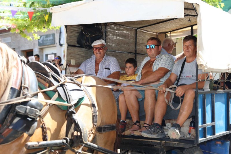 La presentació i l’entrada de la murta aporten l’ambient a l’arranc de les festes de Llíber La presentació i l’entrada de la murta aporten l’ambient a l’arranc de les festes de Llíber